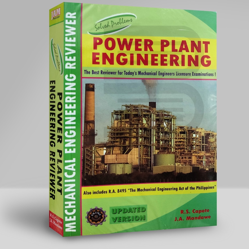 BOOKS POWER PLANT ENGINEERING (Updated Version) RS Capote JA Mandawe