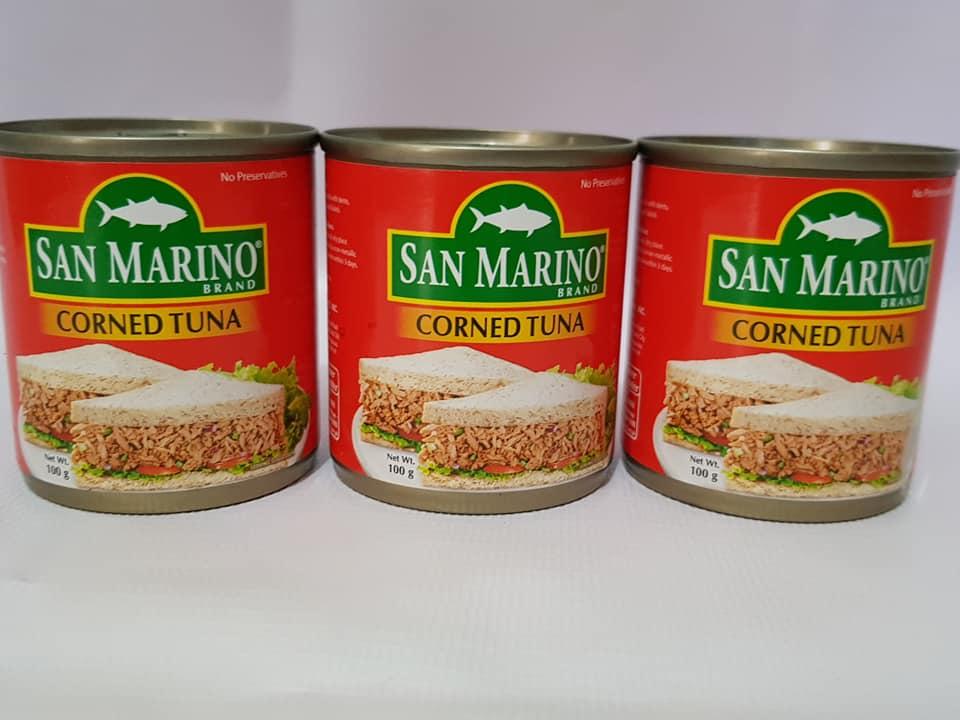 SAN MARINO Corned Tuna (12 cans x 100 grams) Lazada PH