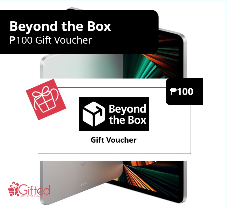 Beyond the Box PHP 100 Gift Voucher Lazada PH