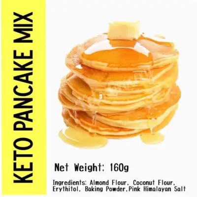 KETO PANCAKE MIX - KETO DIET/LOW CARB DIET - 160g