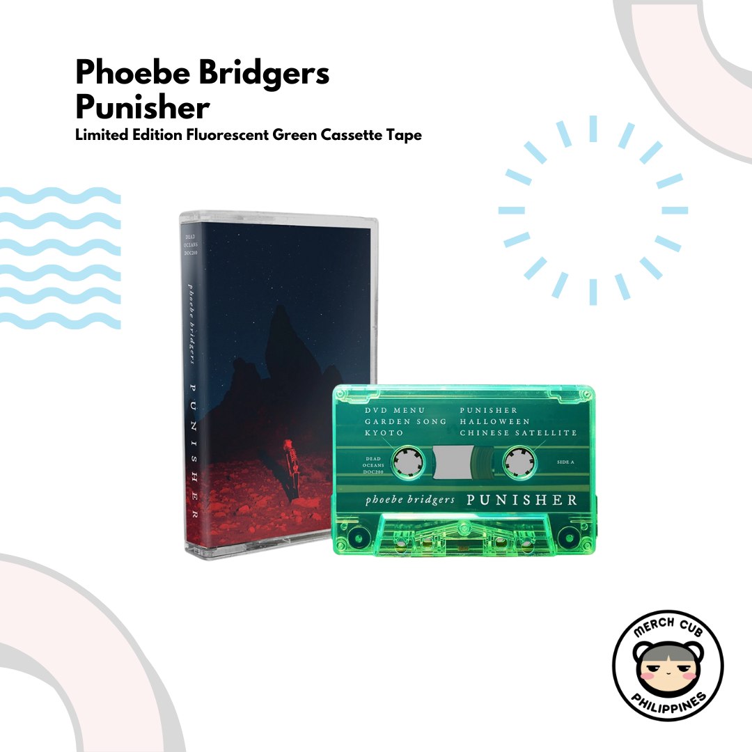 Phoebe Bridgers-Punisher Cassette (Green)