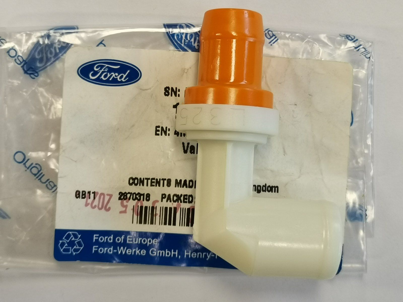 Ford PCV Valve for Ford Focus 1.8L & 2.0L GAS 20052012 PN