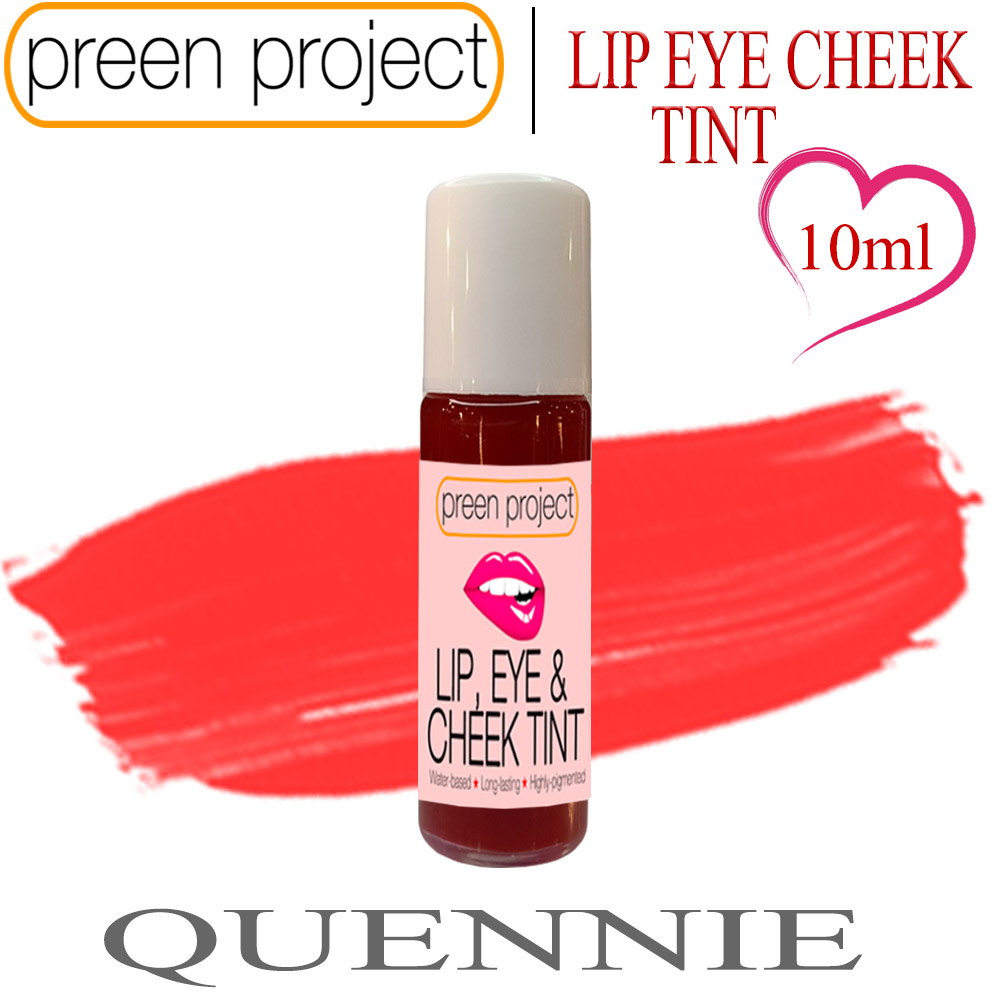 PREEN PROJECT QUENNIE 10ml Long lasting lip tint , Best Eye Cheek and