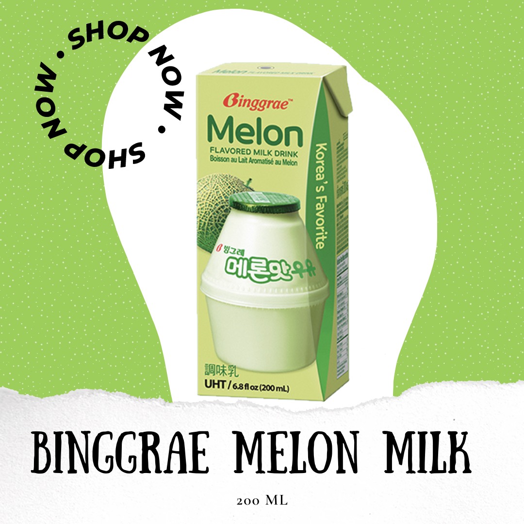 BINGGRAE MELON FLAVOURED MILK Lazada PH