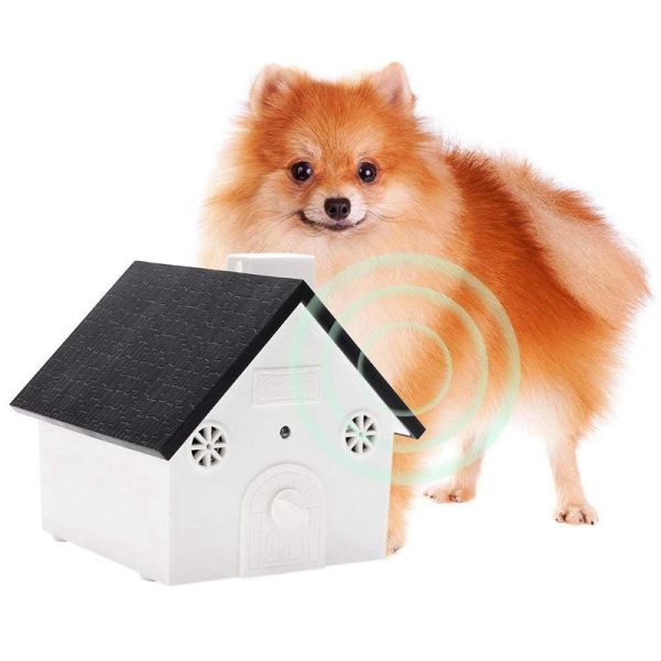 Anti Barking DeviceBark Control Device with Adjustable Ultrasonic Level Control Safe for Small Medium Large Dogs Sonic Bark Deterrents Bark Box Outdoor Dog Repellent