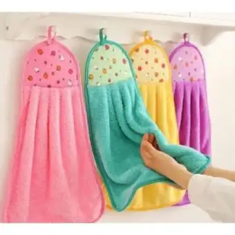 hanging kitchen hand towels tie style