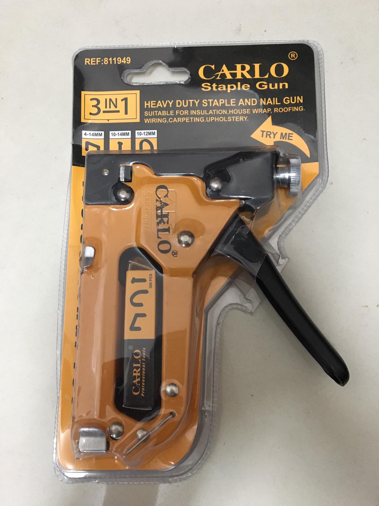 3 in 1 Heavy Duty Staple and Nail Gun Lazada PH