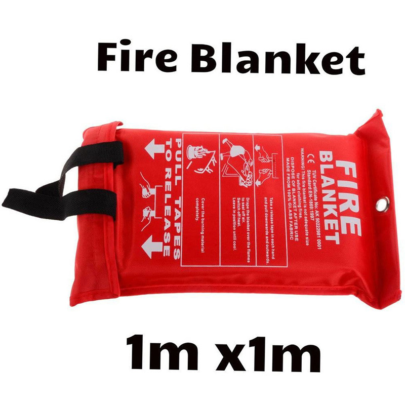 Emergency Fire Blanket Fiberglass Fire Flame Retardant Emergency