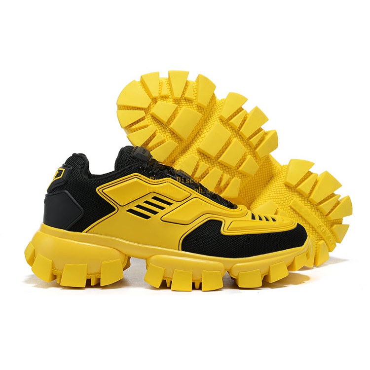 Prada Cloudbust Thunder Luxury Sneakers Triple White Black Yellow Men  Non-Slip Fashion Outdoor Sports Shoes | Lazada PH