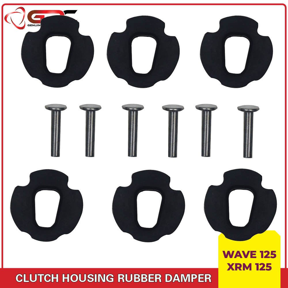 Honda Wave 125, XRM 125 GPC Clutch Housing Rubber Damper Set Lazada PH