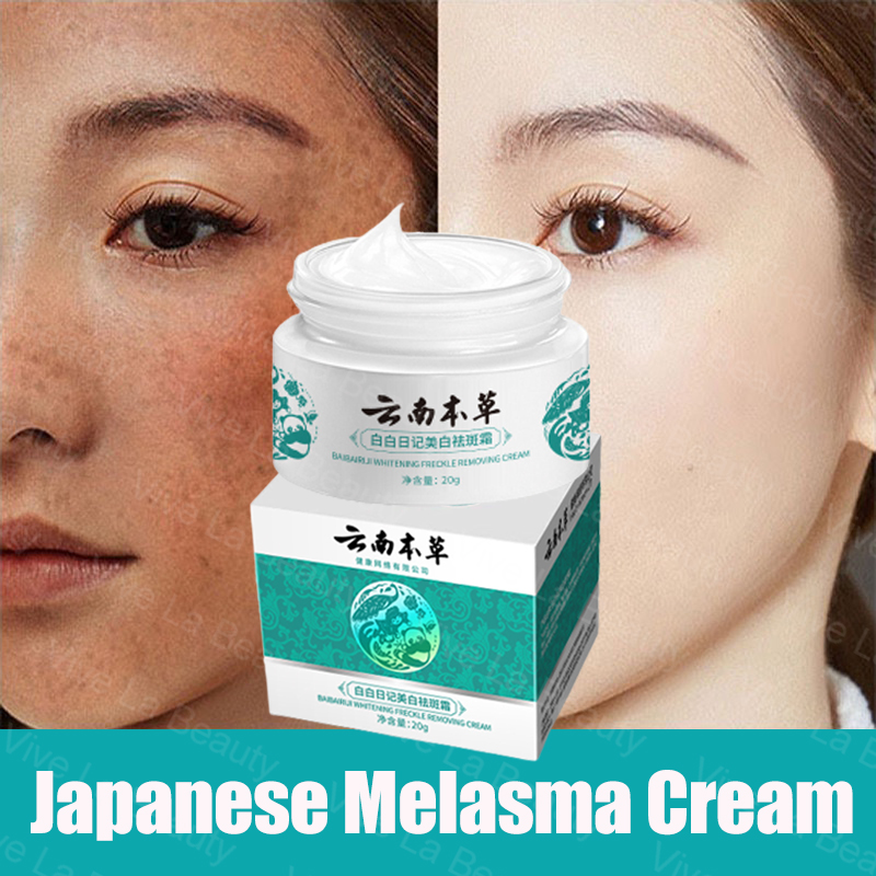 Yunnan Herbal Whitening Freckle Cream Japanese Melasma Cream Melasma Cream Pekas Remover