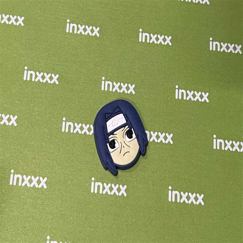 2022 New Onhand Cartoon Character Naruto Theme Jibbitz Shoes Style