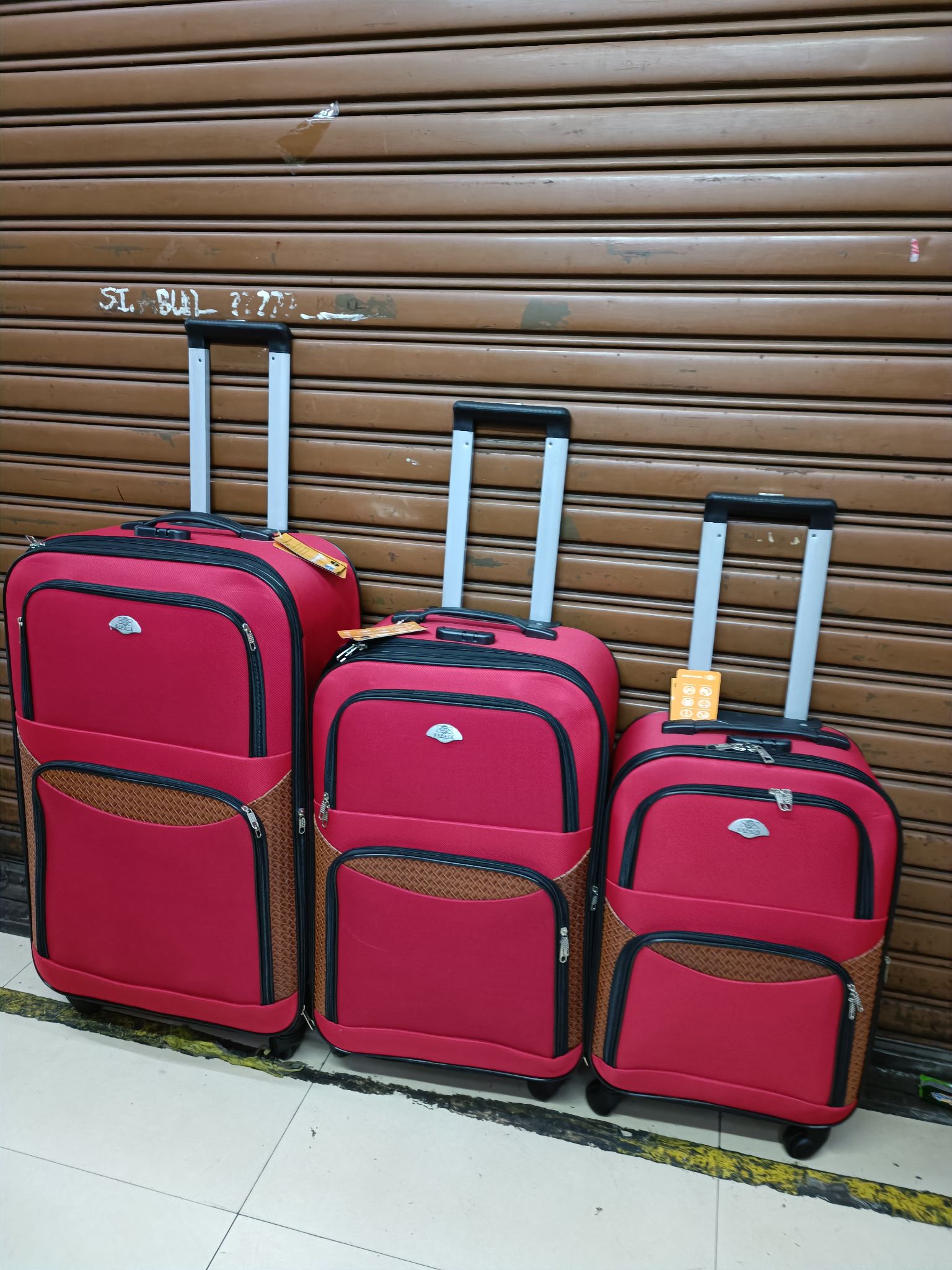 Luggage Fabric Design 4wheels Lazada PH