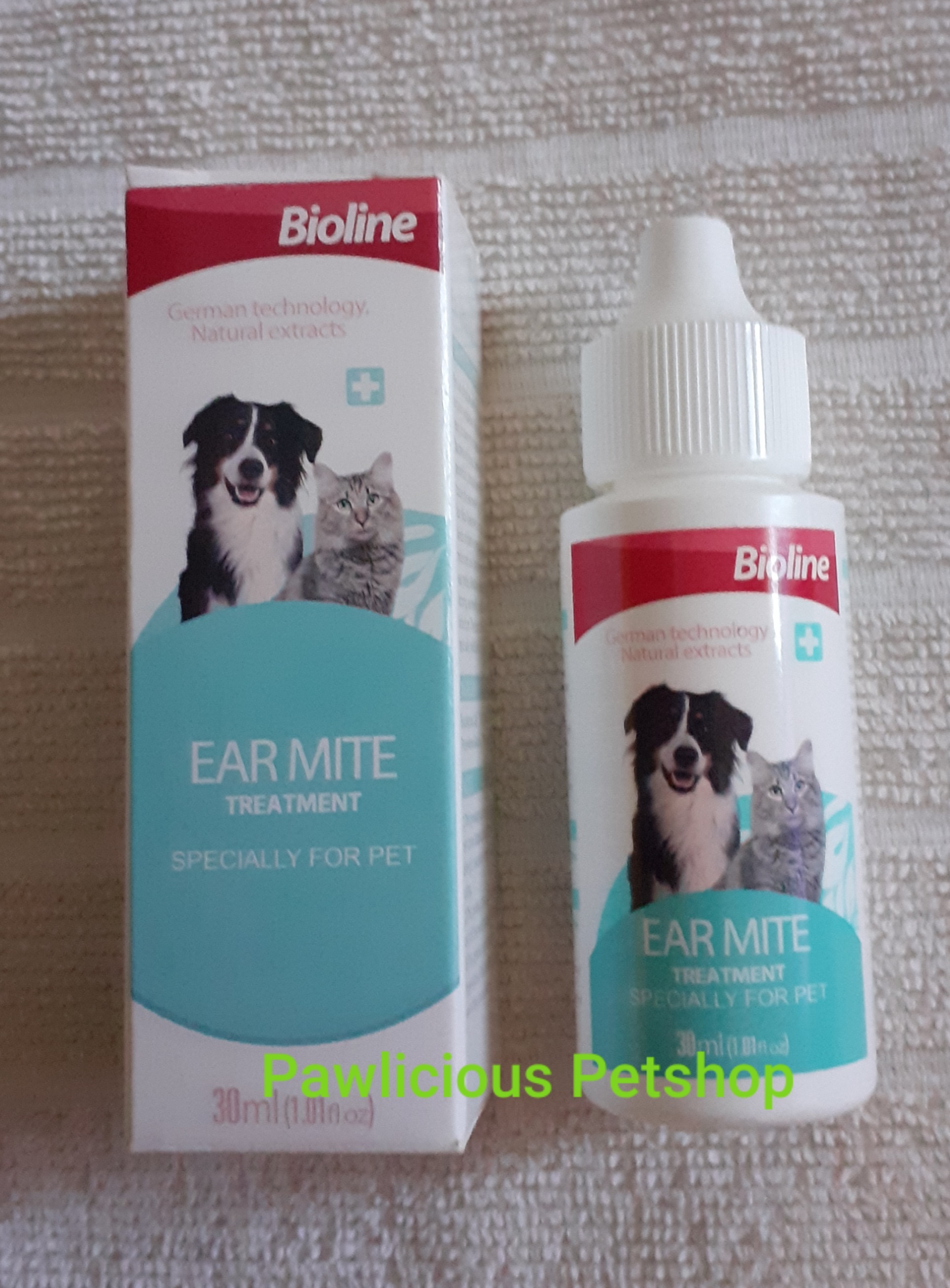 Bioline Ear Mite Treatment 30mL Lazada PH