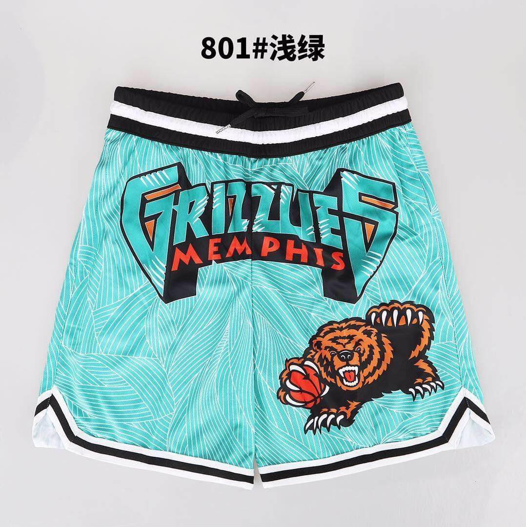 grizzlies basketball shorts