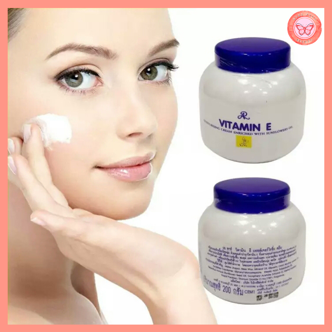 Bare Face New Authentic Vitamin E Thailand Cream Moisturizer with