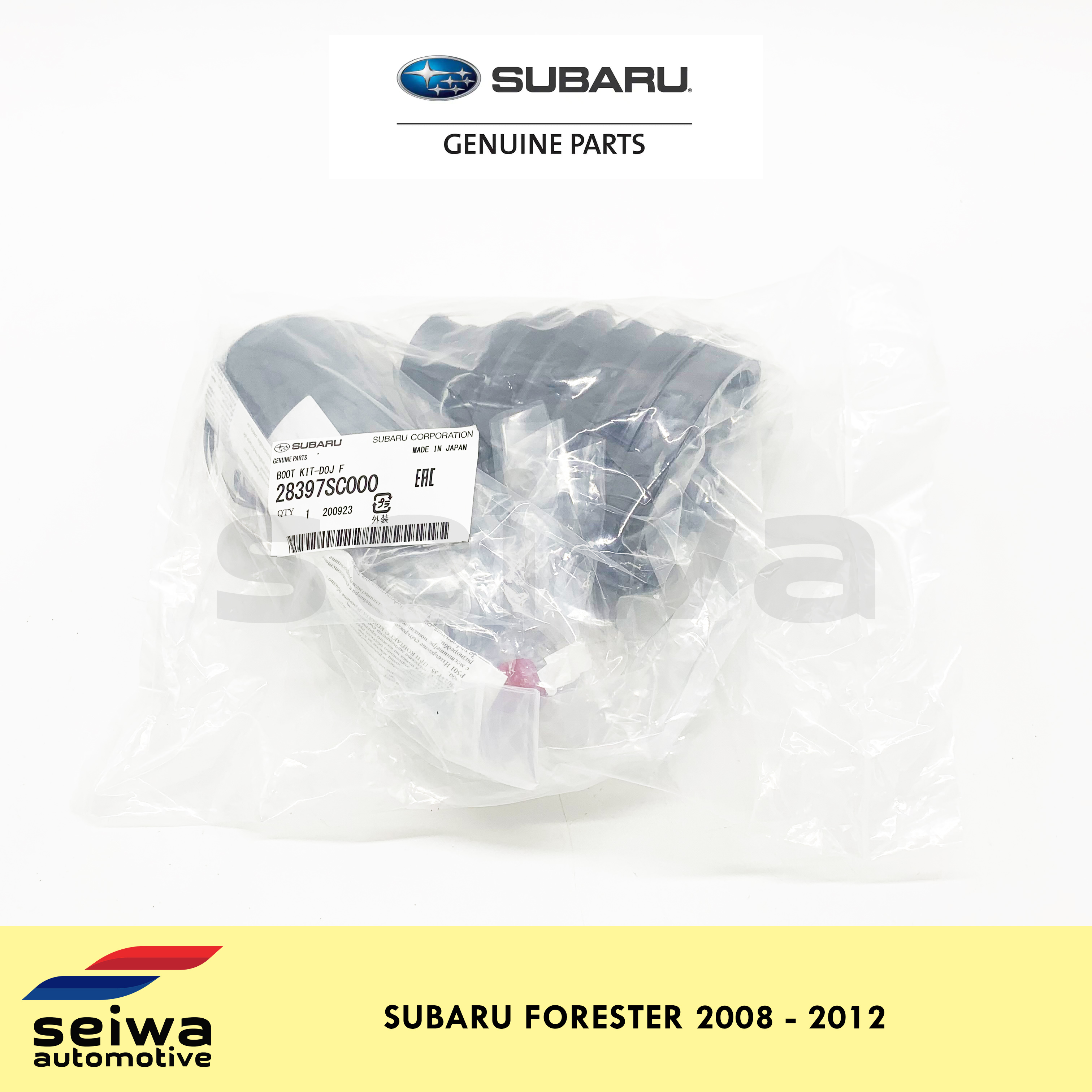 [2008 2012] Subaru Forester CV Boot Kit Inner Genuine Subaru Auto Parts 28397SC000 Lazada PH
