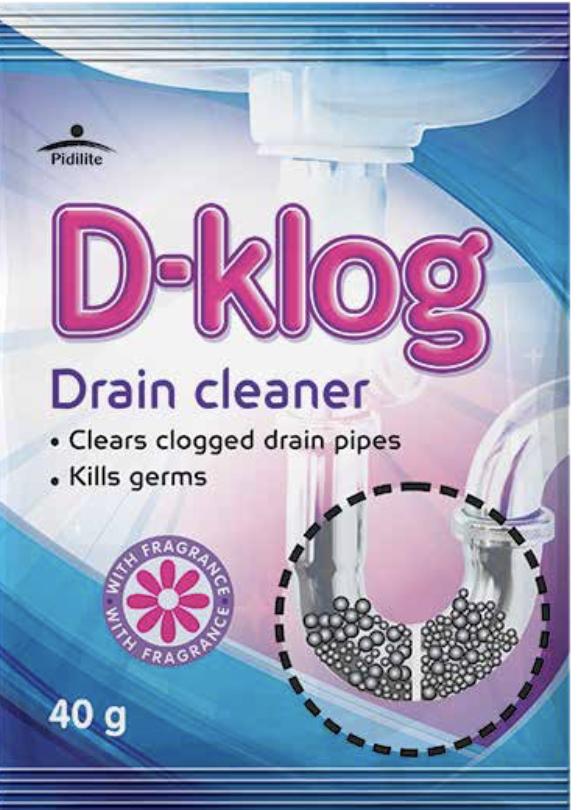 Buy D-klog Kitchen Sink Drain Cleaner Powder - ( 40g X 5N )