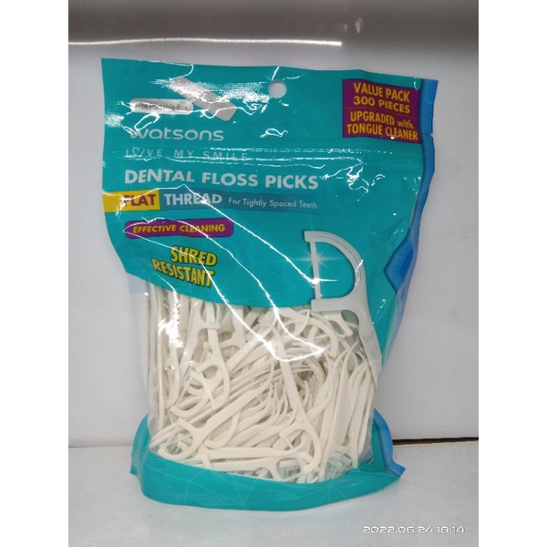 SUPER SMOOTH DENTAL FLOSS PICKS FLAT/ROUND 50pcs Lazada PH