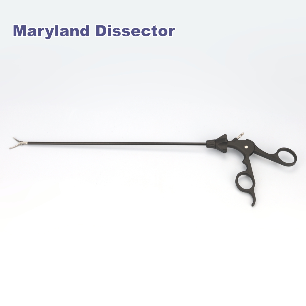 Laparoscopic Maryland Curved Fenestrated Scissors - 5mm X 330mm Training Instrument