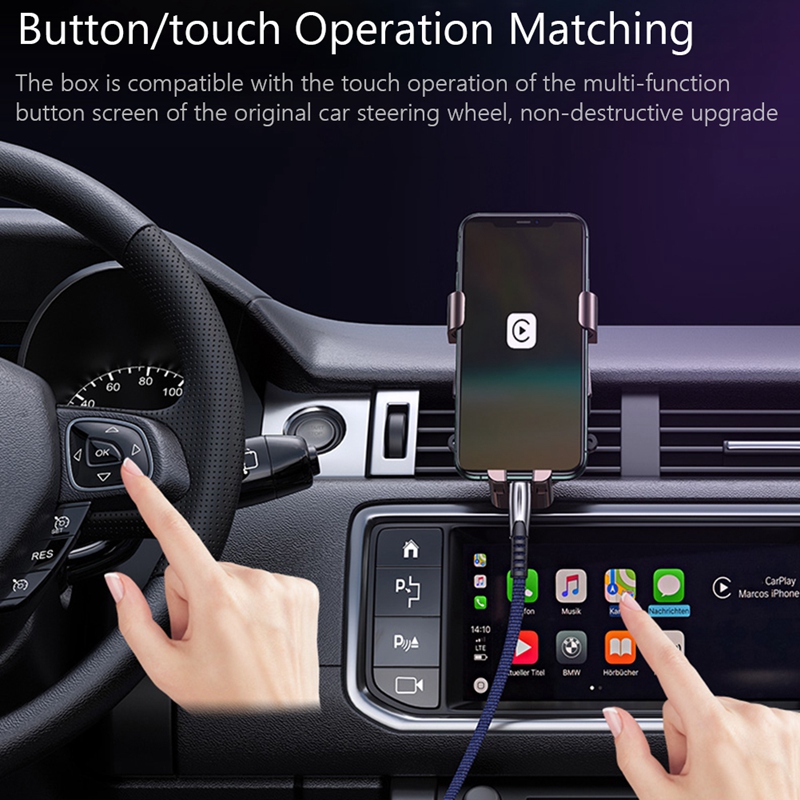Wireless CarPlay Box Android Auto Dongle Mirror for Android Screen Car
