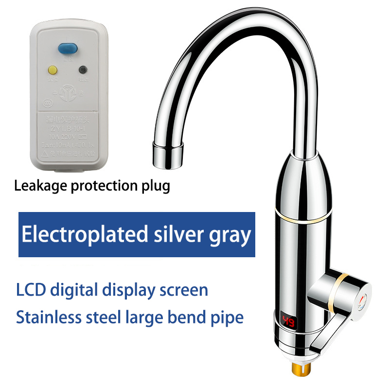 HOL 3000W Electric Kitchen Instant Heating Faucet Heater Hot Cold Dual ...