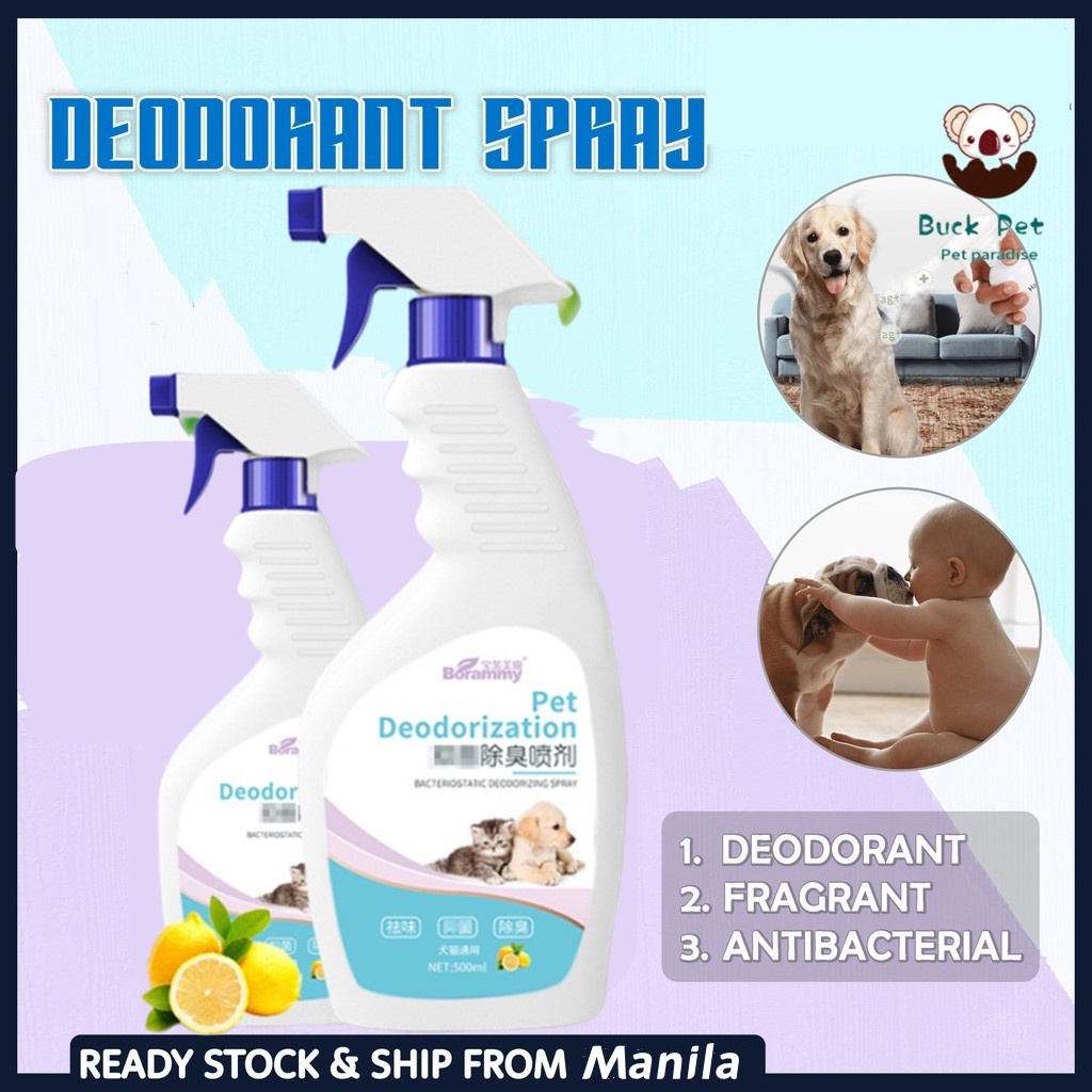 500ML Pet Deodorant Spray Biological Enzyme Spray Deodorizing for Cats