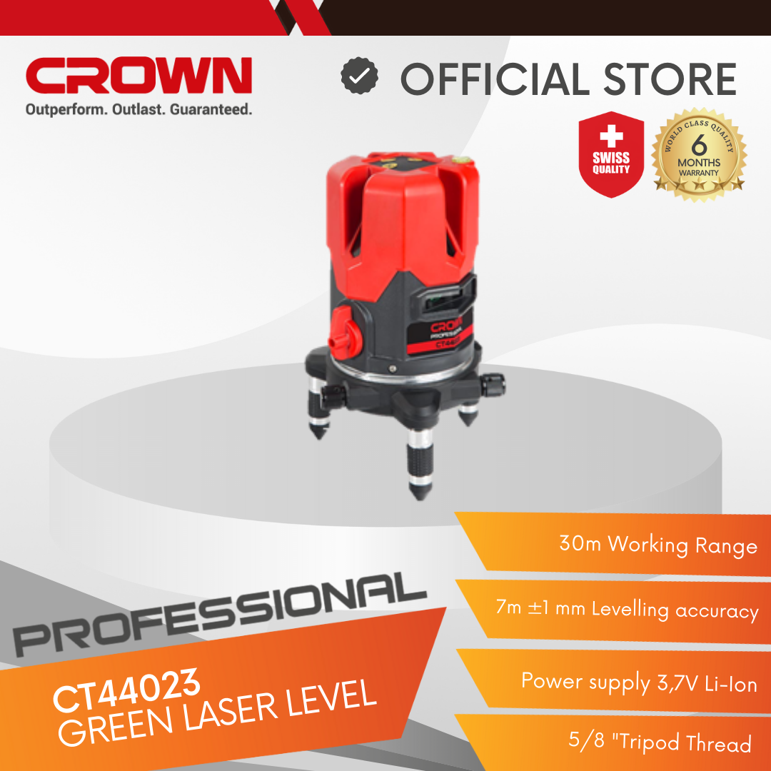 CROWN Self Leveling Laser with Tripod CT44023 Lazada PH