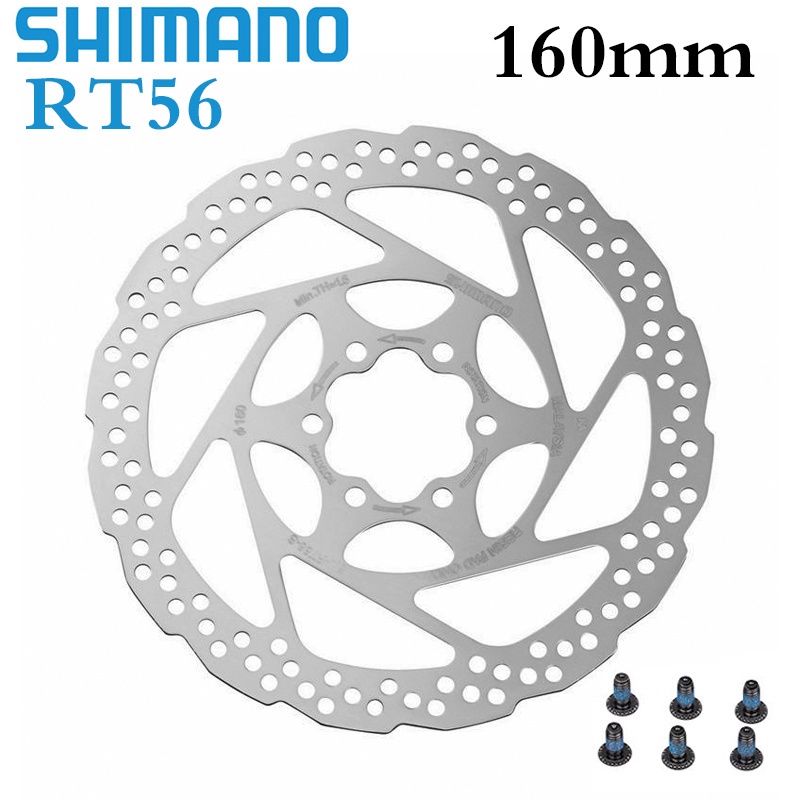 SHIMANO Rotor RT56 Bike Disc Brake Rotors 160mm 180mm MTB Brake Rotor