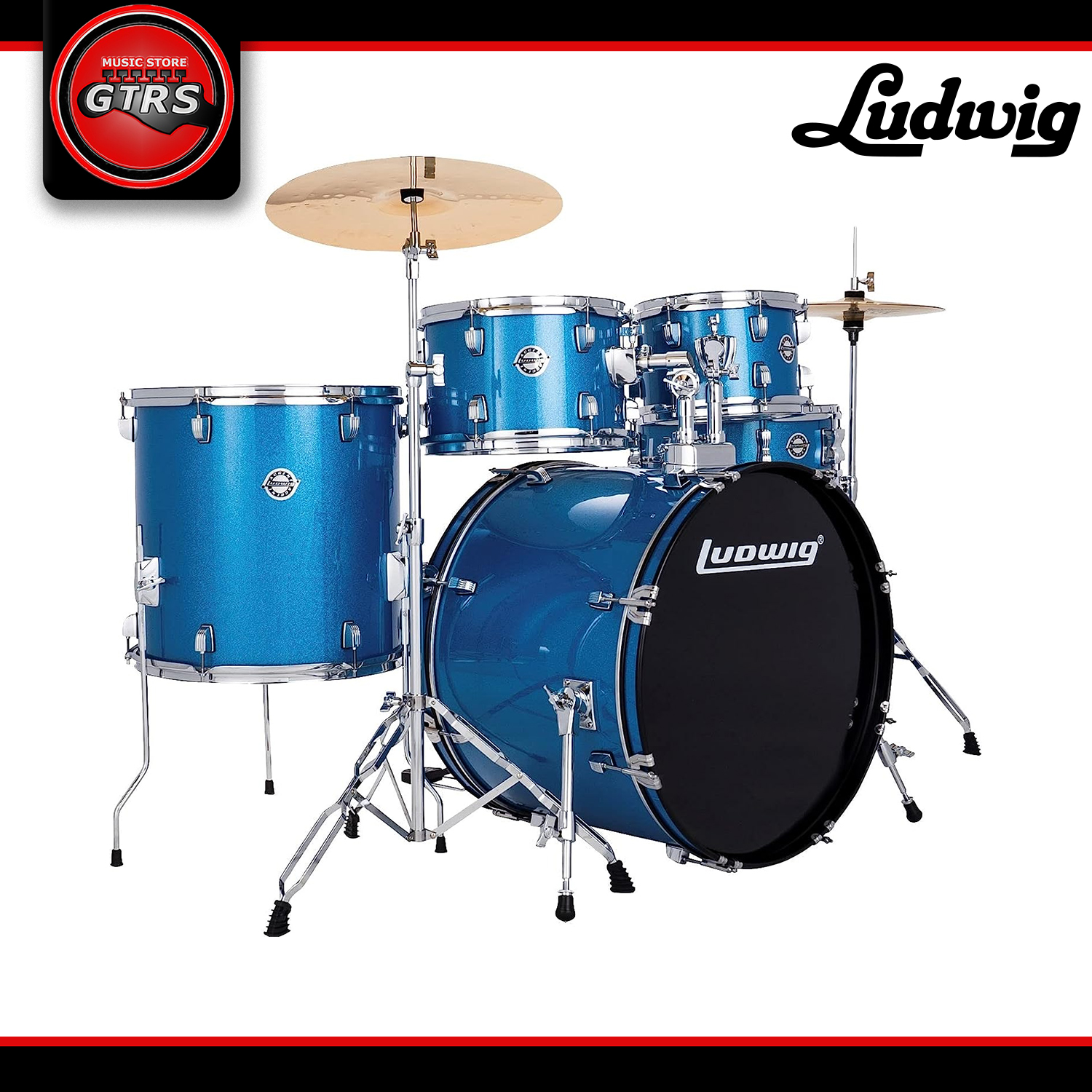 Blue ludwig drum deals set