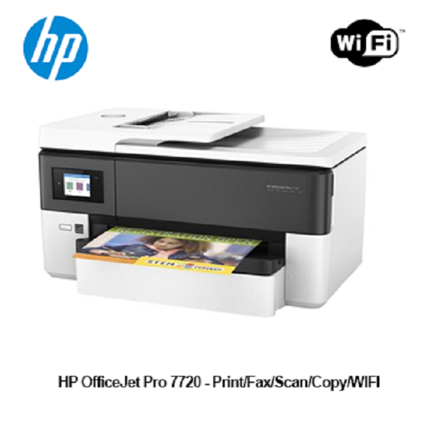 HP Printer OfficeJet Pro 7720 A3 Wide Format All-in-One Printer Wifi ...