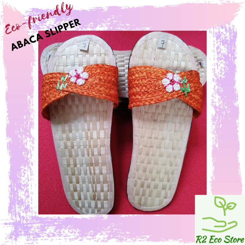 abaca slippers