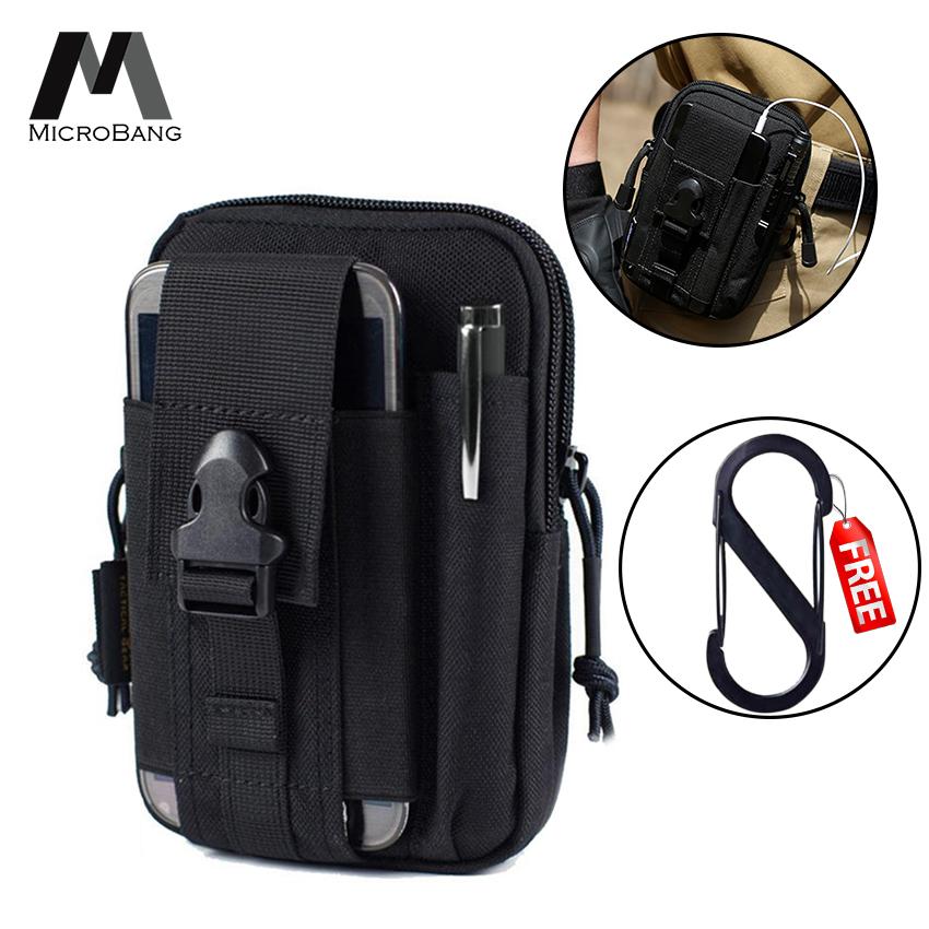 Tactical Molle Pouch EDC Utility Gadget Belt Waist Bag Cell Phone Holster Holder