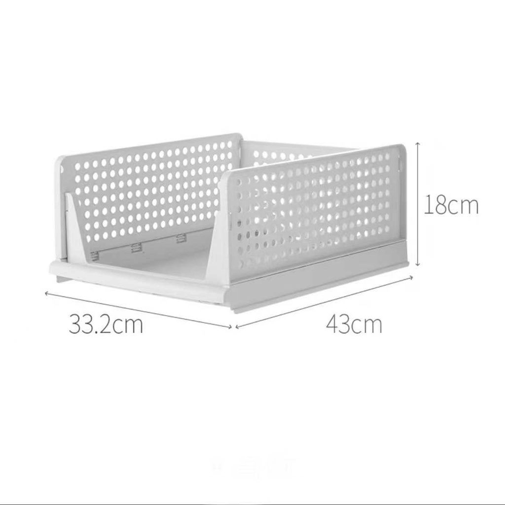 Classy Luxe Wardrobe Clothes Stackable Storage Layered Partition Drawer