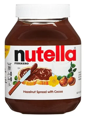 Nutella Chocolate Hazelnut Spread, 31.75 Oz Jar, 900g