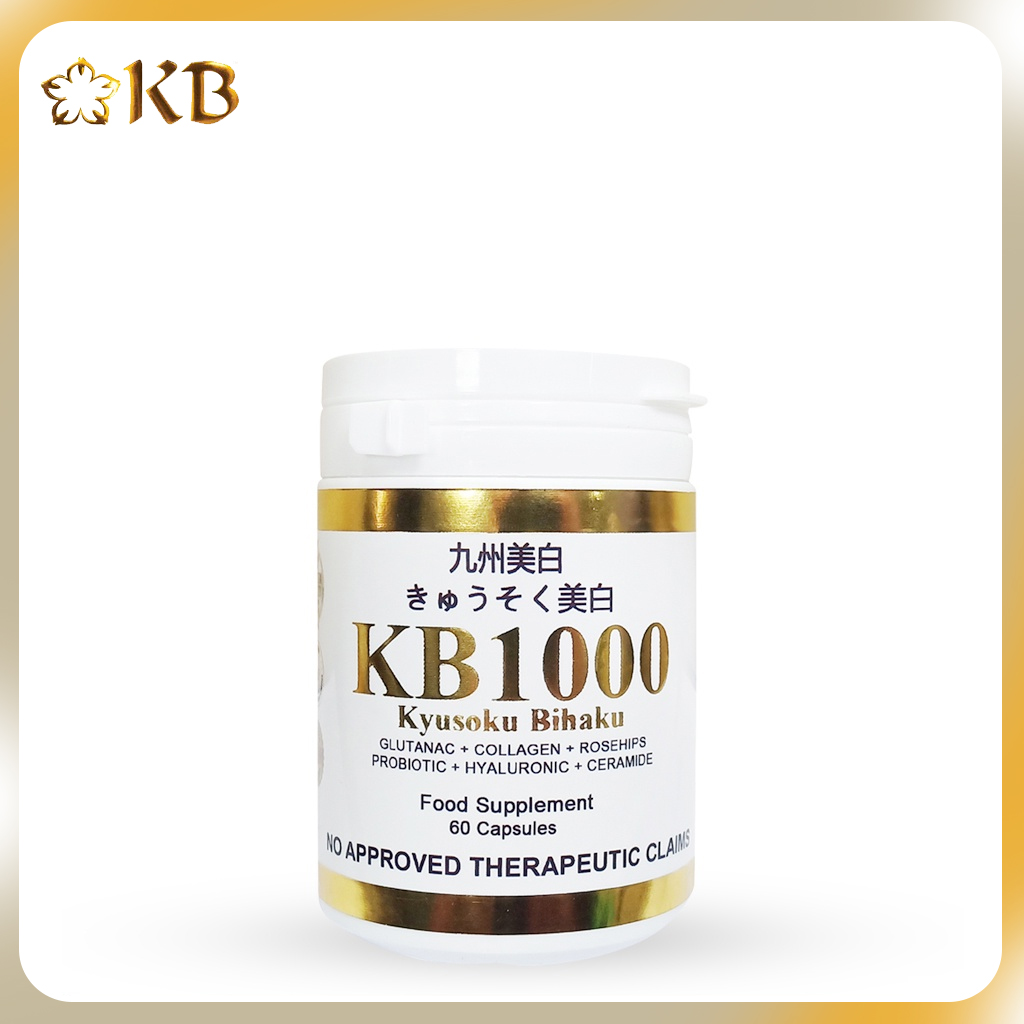 kyusoku bihaku kb glutathione price L-Glutathione plus NAC -Glutanac 30's + KB Rosehips 30's New Packaging kb glutathione with rosehips review