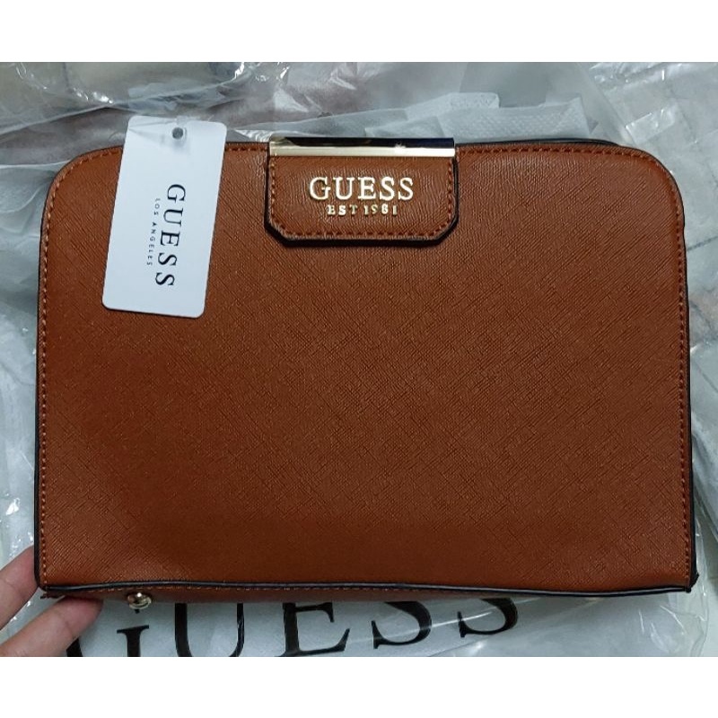 GUESS ABBY TOP ZIP SLINGBAG (NEW) Lazada PH