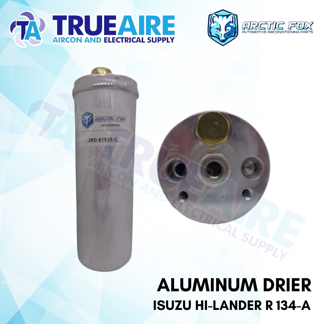 TRUE AIRE ALUMINUM RECEIVER DRIER ISUZU HILANDER R134A 8803 JBD