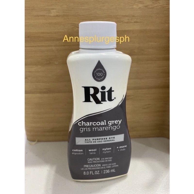 rit dye ritdye charcoal grey gray Lazada PH