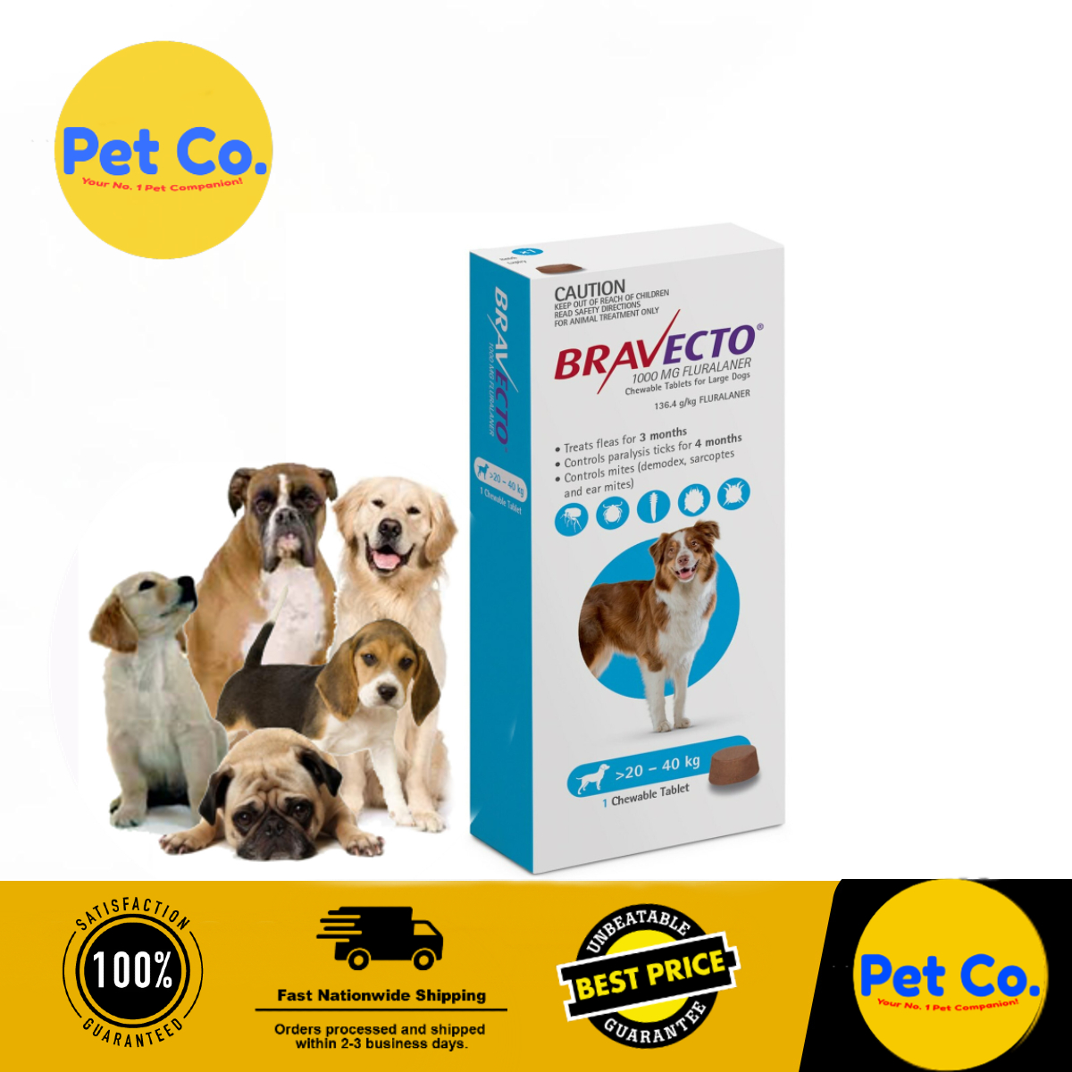 is bravecto good for dogs