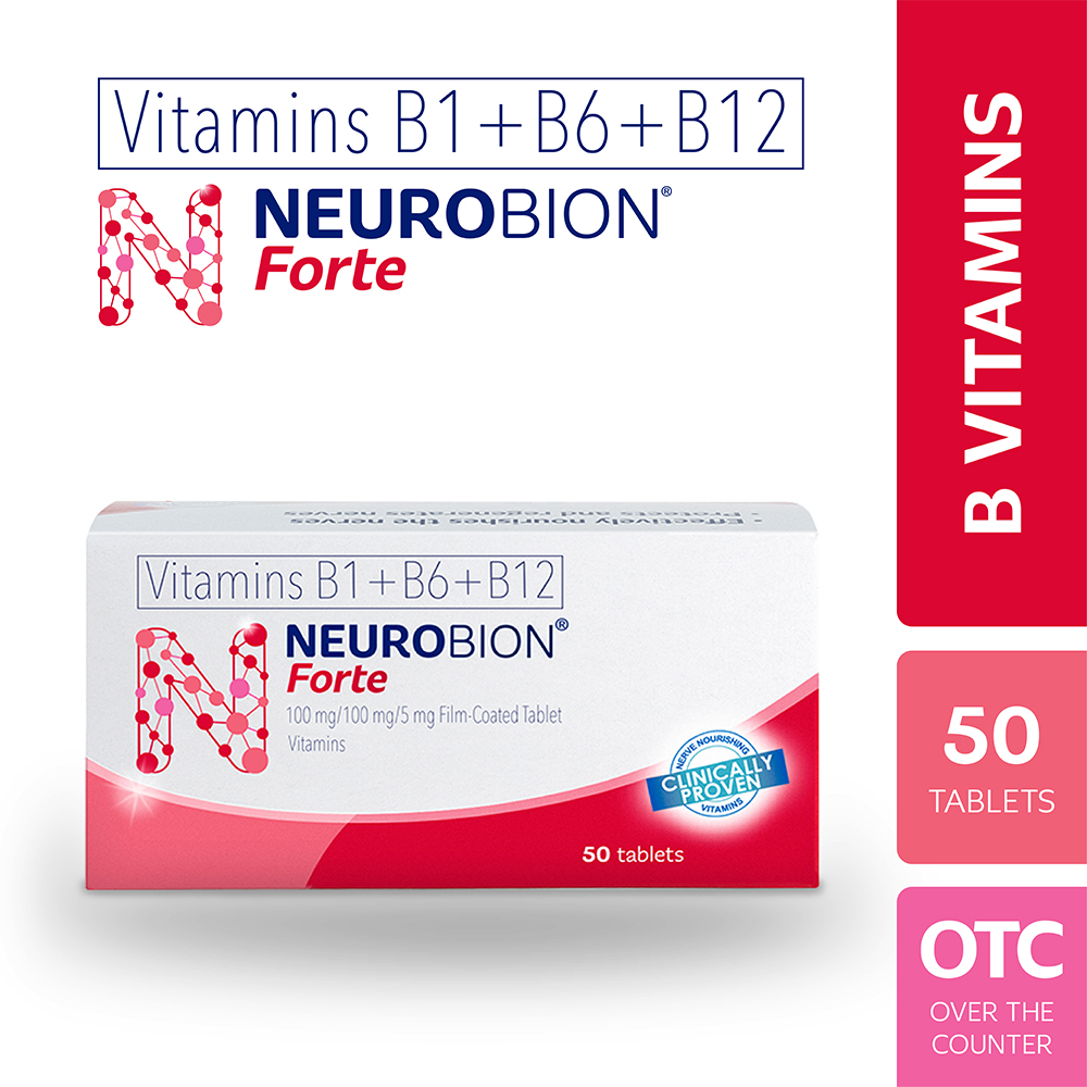 Neurobion Forte B Vitamins (B1+B6+B12) Tablet 50s Nerve Care Lazada PH