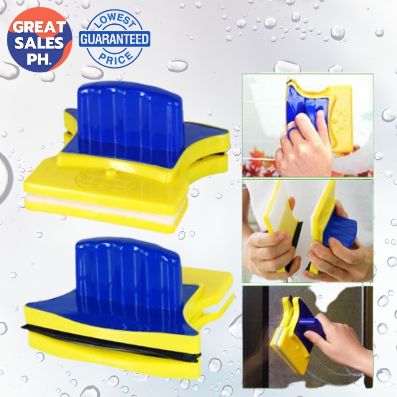 practical Multifunctional Window Cleaner Double Faced Glass