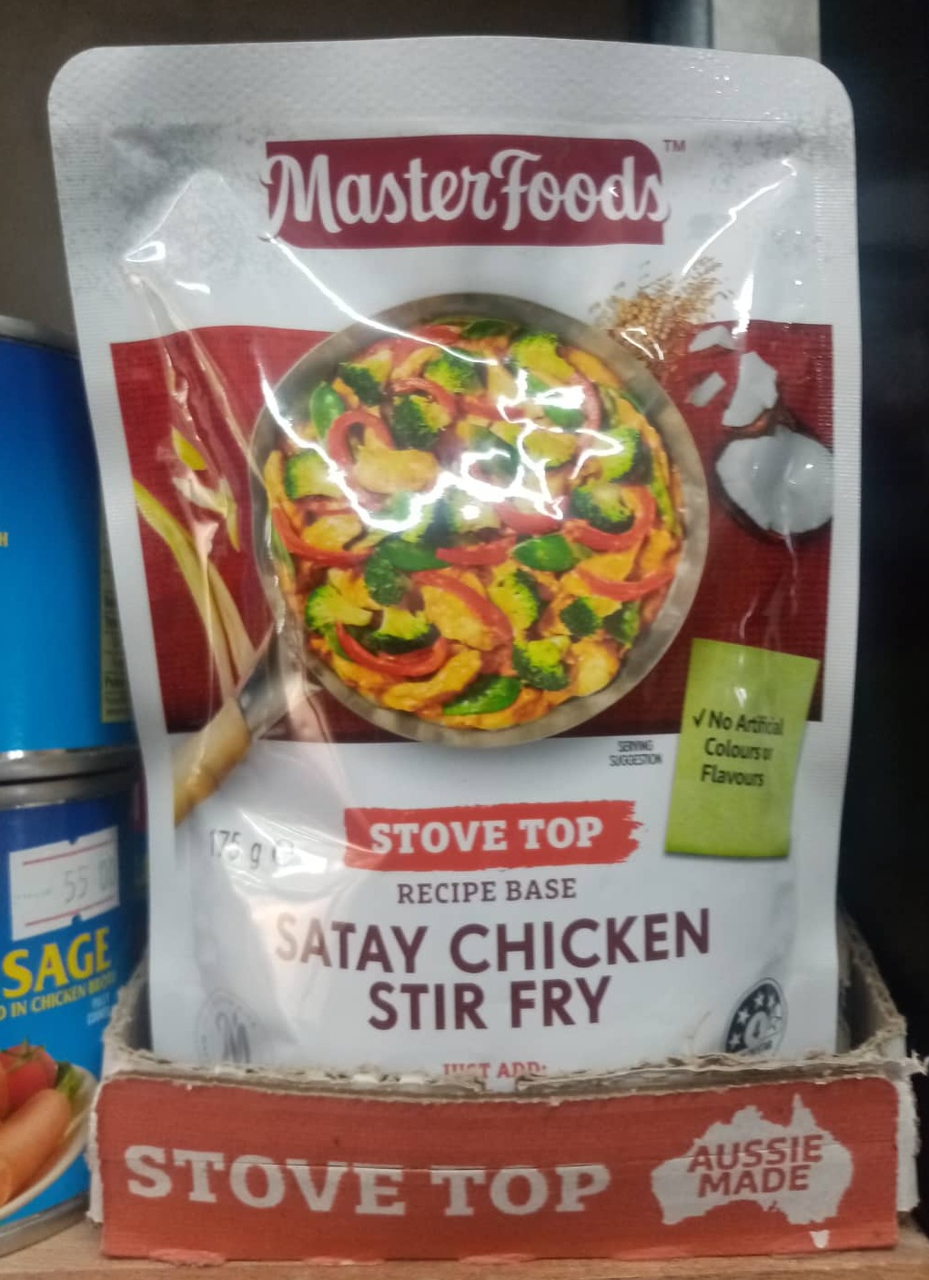 Master Foods Satay Chicken Stir Fry Recipe Base 175g Lazada PH