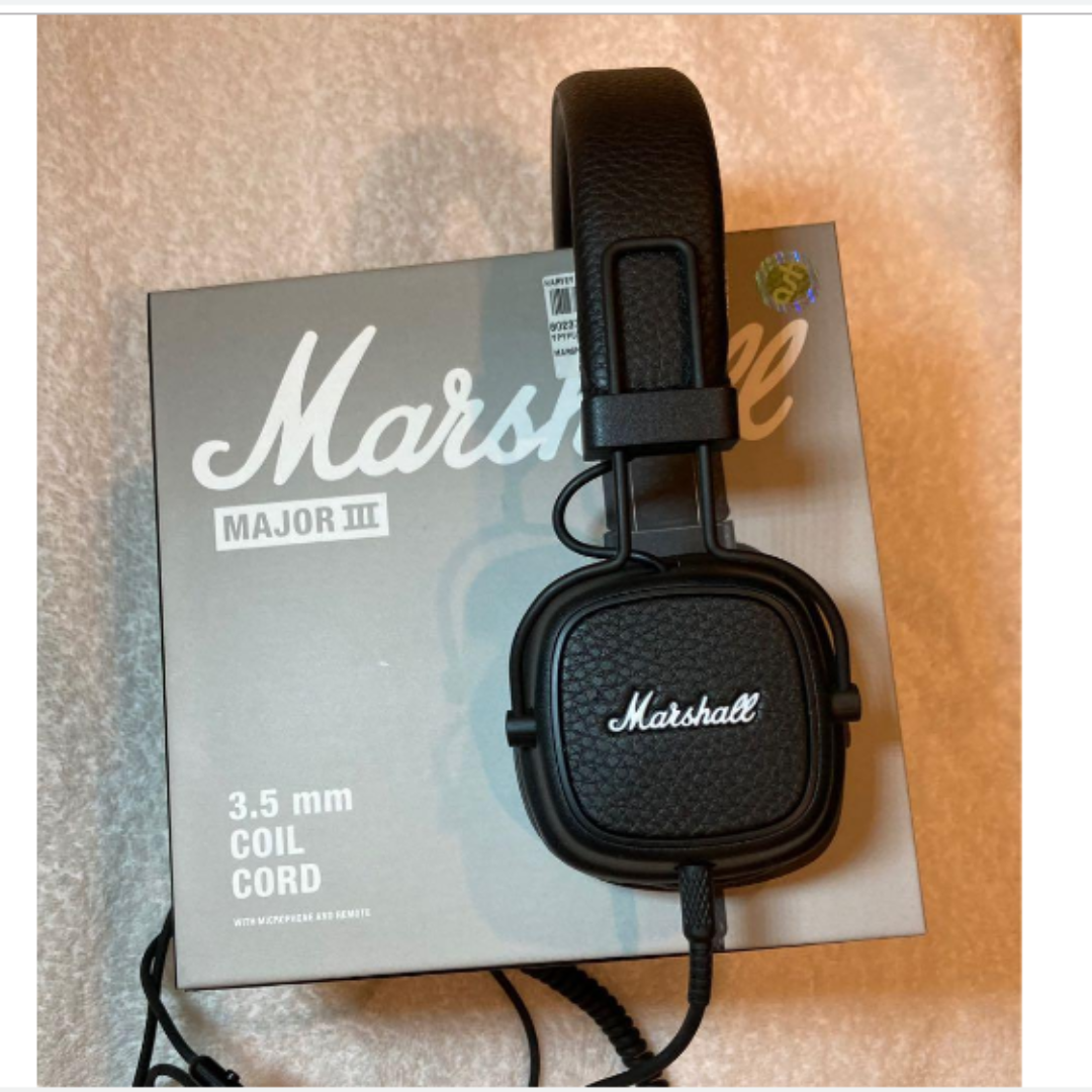 Marshall major iii online 3.5 mm coil cord