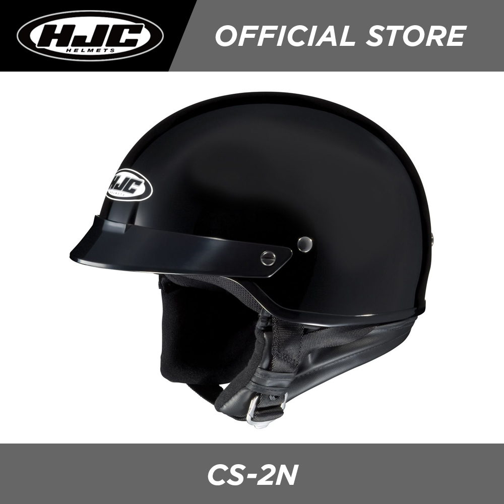 HJC CS-2N Motorcycle Half-Helmet Silver, Medium
