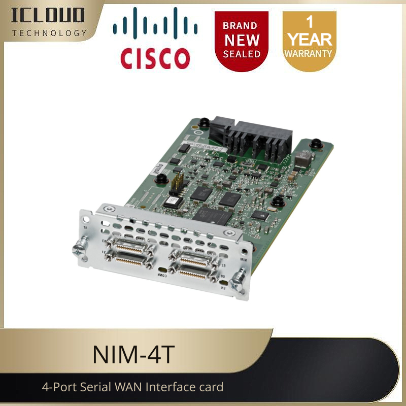 Cisco NIM4T 4Port Serial WAN Interface card Cisco 4400 Series