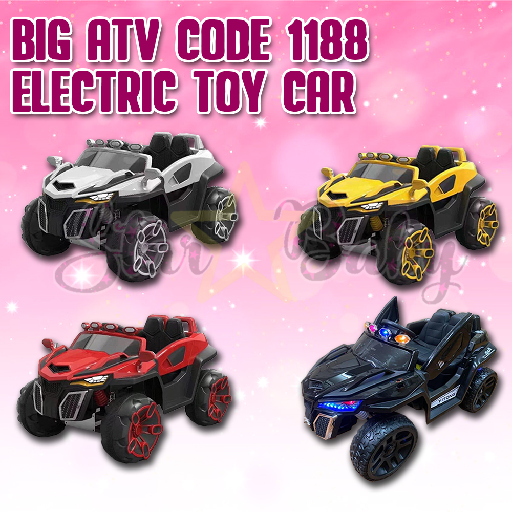 childrens electric cars with rubber tires