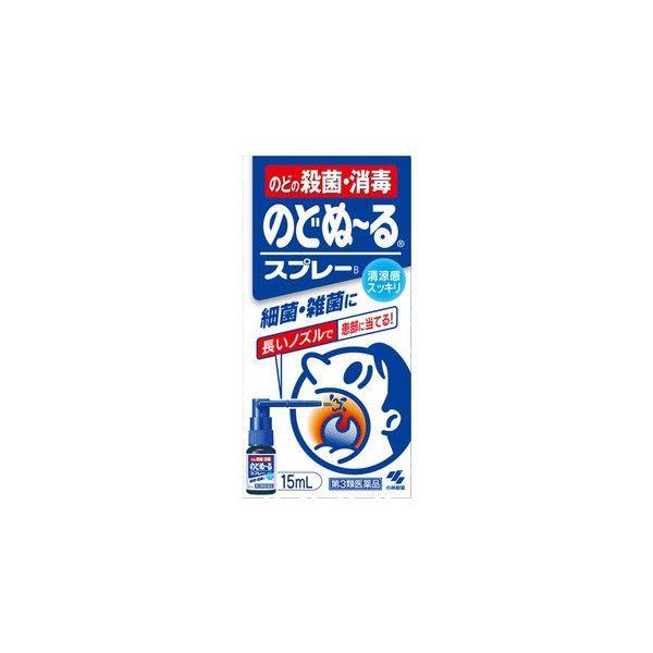 Japan Imported Kobayashi Seiyaku Nodonool Sore Throat Spray 15ml