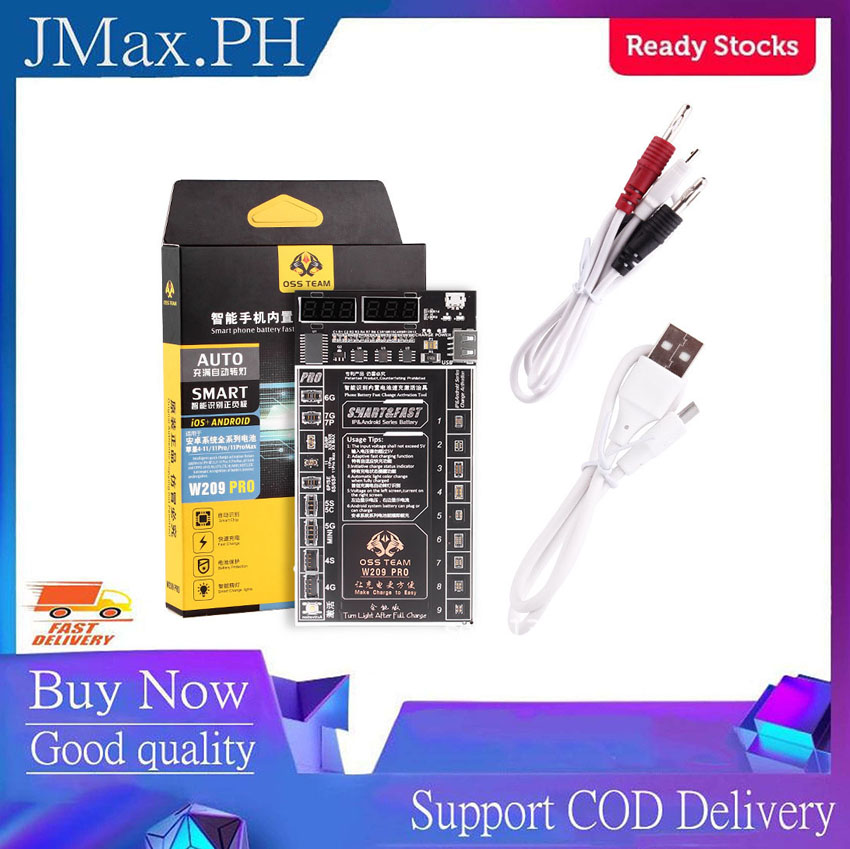 W209 Pro Battery Tester for iP Android Phone Quick Charging Activation