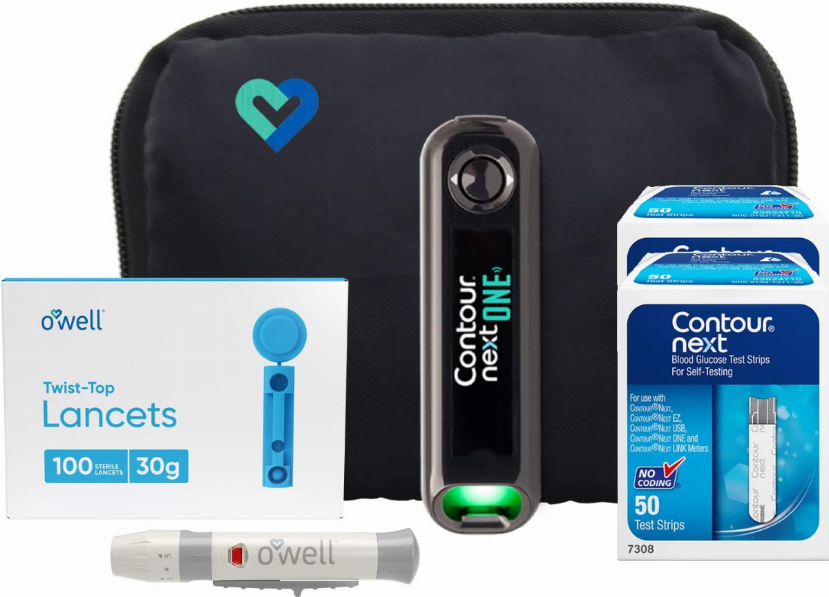 OWell Contour Next ONE Blood Glucose Kit Contour Next ONE Bluetooth